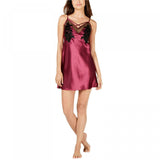 Thalia Sodi Women's Velvet Applique Chemise Nightgown