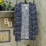 Susan Graver Women's Printed Novelty Knit Cardigan & Sleeveless Tunic Set