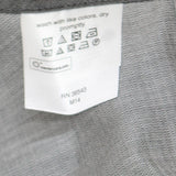 Calvin Klein Steel Slim-Fit Stain Shield Solid Dress Shirt Gray M 15 32/33