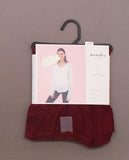 Wander by Hottotties Women's Waffle Collection Lea Long Sleeve V-Neck Top