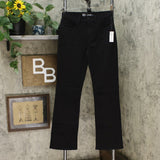 DG2 by Diane Gilman Women's Virtual Stretch Bootcut Jeans Black 6