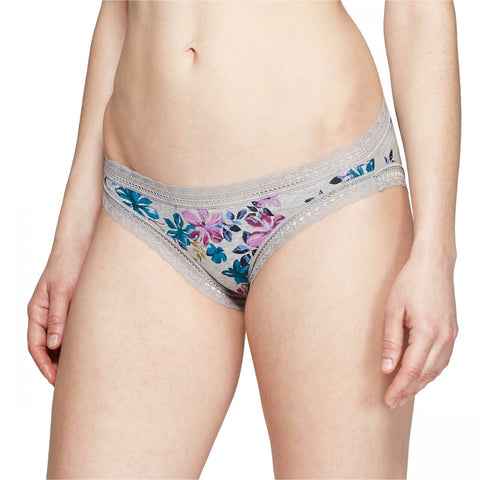 Auden Women's Cotton Bikini Panties with Lace