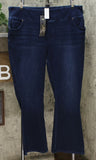DG2 by Diane Gilman Women's Plus Size Stretch Knit Twill Boot Cut Jeggings
