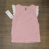 Oshkosh B'gosh Toddler Girls' Sleeveless Striped Ruffle Tank Top