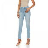 DG2 by Diane Gilman Women's Petite Plus Stretch Skinny Jeans Chambray 20WP