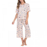 Honeydew Women's 2 Piece Super Soft Jersey Capri Pajama Set
