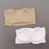 Rhonda Shear 2 Pack Underwire Bandeau Bra With Removable Pads Nude/ White 3X