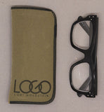 LOGO by Lori Goldstein Signature Look Readers Shiny Black 2.5