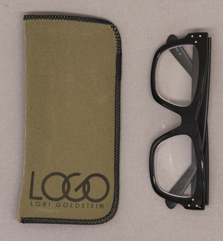 LOGO by Lori Goldstein Signature Look Readers Shiny Black 2.5