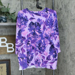 Isaac Mizrahi Live! Plus Size Watercolor Floral Cardigan Sweater
