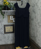 NY Collection Plus Size Sleeveless Ruched Empire Waist Maxi Dress