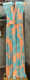 IMAN Women's Tall Boho Chic Maxi Dress With Head Wrap