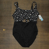 Beach Betty Slimming Control Cut Out Side-Tie One Piece Swimsuit