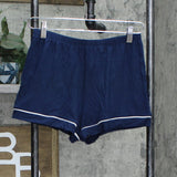 Stars Above Women's Beautifully Soft Notch Collar Pajama Set Blue XS