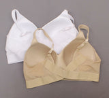 Rhonda Shear Women's Plus Size 2 Pack Molded Cup Bras With Mesh Back Detail