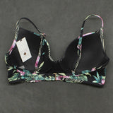 Shade & Shore Women's Tropical Lightly Lined Bikini Top