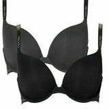 Calvin Klein Women's 2 Pack Lightly Lined Underwire Demi Bras