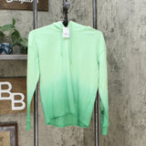 Doe Women's St. Patrick's Day Clover Dip Dye Hoodie Sweatshirt