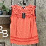 NWT Curations Womens Embroidered Knit Tank. 636920 Medium