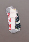Xhilaration Women's Let the Party Be Gin Low Cut Socks