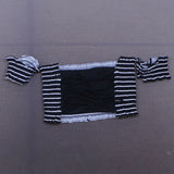 Xhilaration Smocked Underwire Off The Shoulder Bikini Top Black XS