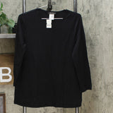 Slinky Brand Women's 3/4 Sleeve Textured Knit Top