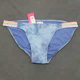 Xhilaration Women's Tie Dye Crochet Trim Hipster Bikini Bottom
