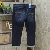DENIZEN From Levi's Women's Mid Rise Modern Slim Cuffed Jeans
