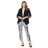 IMAN Women's Plus Size City Chic Tie Sleeve Jacket