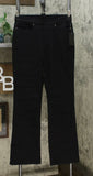 MOTTO Women's Stretch Denim Bootcut Pull On Jeans Black 10