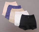 Rhonda Shear Women's 5 Pack Pin-Up Tap Panties With Lace Trim