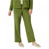 Cuddl Duds Plus Size Stretch Woven Lounge Pants with Tuxedo Stripe Detail
