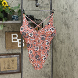 Kona Sol Women's V-Neck Cinch Side One Piece Swimsuit