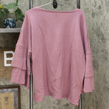 DG2 by Diane Gilman Women's DG Downtime Butterfly Fleece Sweatshirt