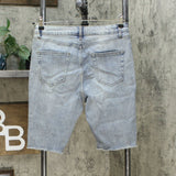 Wild Fable Women's High Rise Distressed Bermuda Jean Shorts