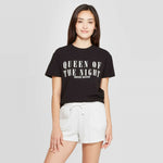 Bravado Women's Whitney Houston Sleep T-Shirt Black Medium