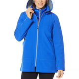 Laurier Women's Plus Size Emma Water Resistant Softshell Jacket With Hood