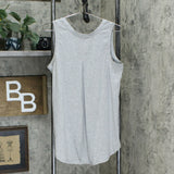 AnyBody Women's Cozy Knit Side Split Tank Top With Back Pleat