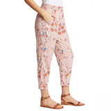 NWT Jessica Simpson Womens' Floral Soft Ankle Pants. 1309716 XL