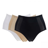 Rhonda Shear Women's Plus Size 3 Pack Mesh Detail Brief Panties