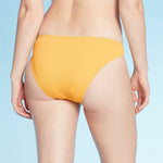 Xhilaration Women's Ribbed Texture Cheeky Bikini Swim Bottom