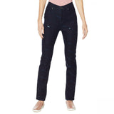 NWT DG2 By Diane Gilman Womens Sequin Stripe Skinny Jean. 730934-Petite 10P