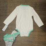 Cat & Jack Baby Bunny Sweater Suspender One Piece Set