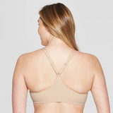 Auden Women's Ace Lightly Lined Demi Racerback Bra