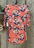 DG2 by Diane Gilman Women's Printed Swing Top