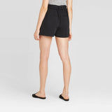 A New Day Women's Elastic Back Tie Waist Dress Shorts