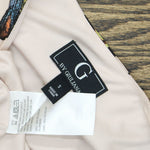 G by Giuliana Women's Line Chiffon Butterfly Wrap Dress Blush Pink Small