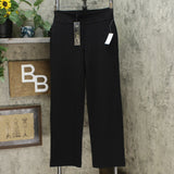 DG2 by Diane Gilman Women's Wrinkle Resistant Stretch Crepe Pull On Trousers
