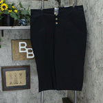 INC International Concepts Plus Size Button Front Culotte Pants