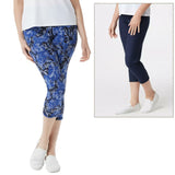 Women with Control Women's Reversible Crop Pants